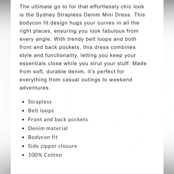 Vici Strapless Pink Mini Dress - Picture 4 of 7